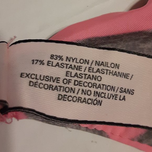 Victoria's Secret Women's Grey/Pink Push Up Bra Size 34C 343435-52R - Picture 4 of 6